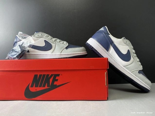 Reps LUCY 1 Air Grey Navy Jordan CW8576-200 Blue 0818